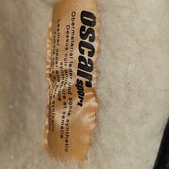 Oscar Sport Black Calf/Pony Hair Winter Snow Boot, Size 37 =6 - Picture 6 of 11